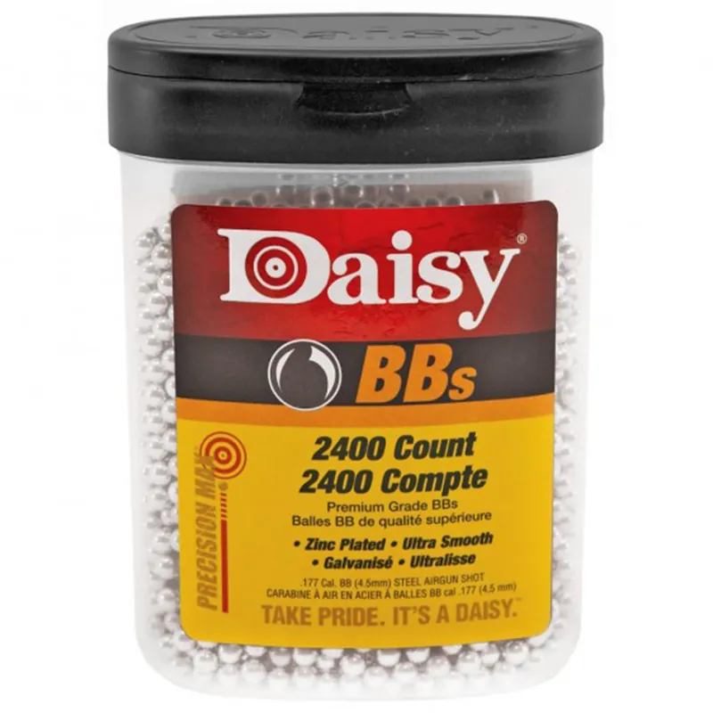 DAISY 177 BB Bottle 2400 Zinc Plated