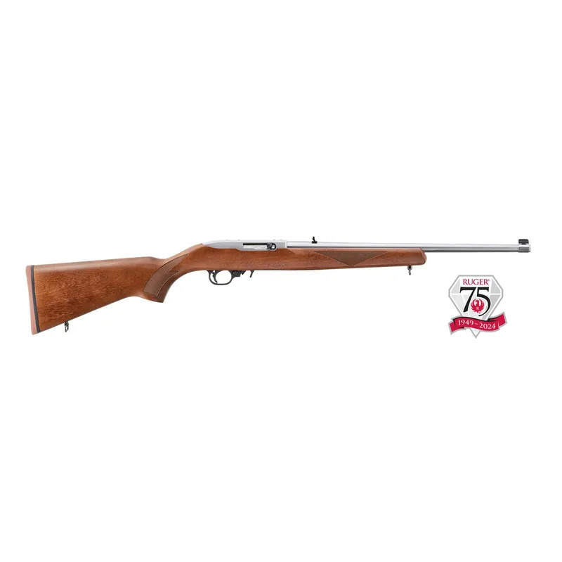 Ruger 10/22 Sporter 22LR Walnut/Stainless 18.5"