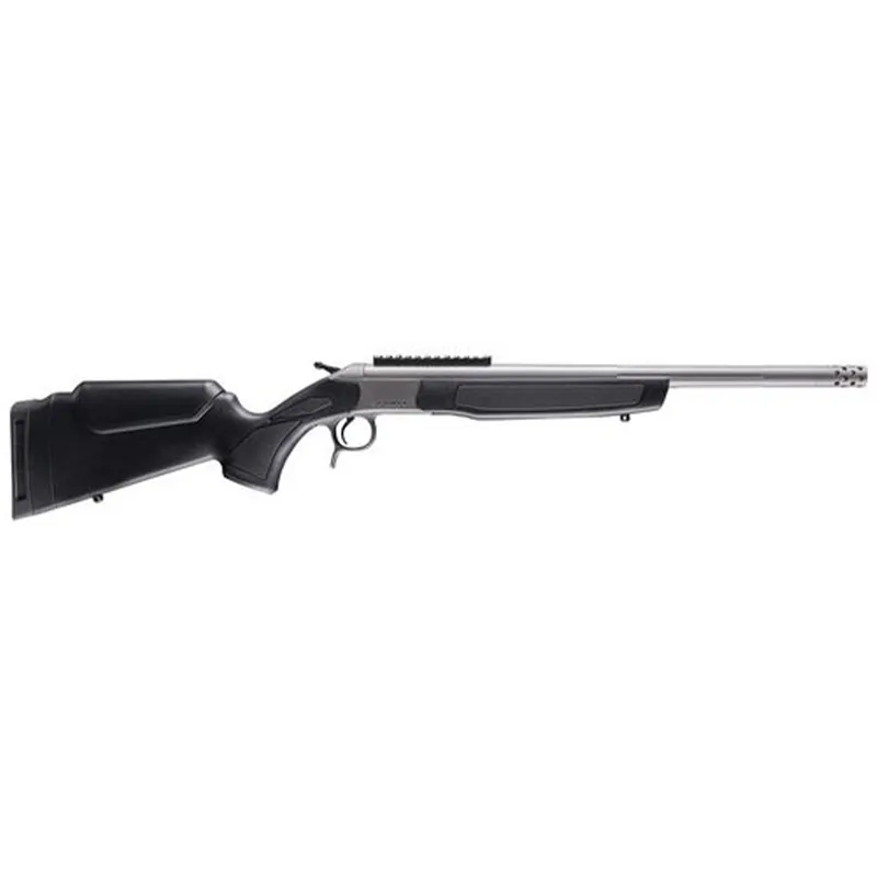 CVA Scout Takedown 450 Bushmaster 1rd 22" Stainless Fluted Threaded Barrel Black