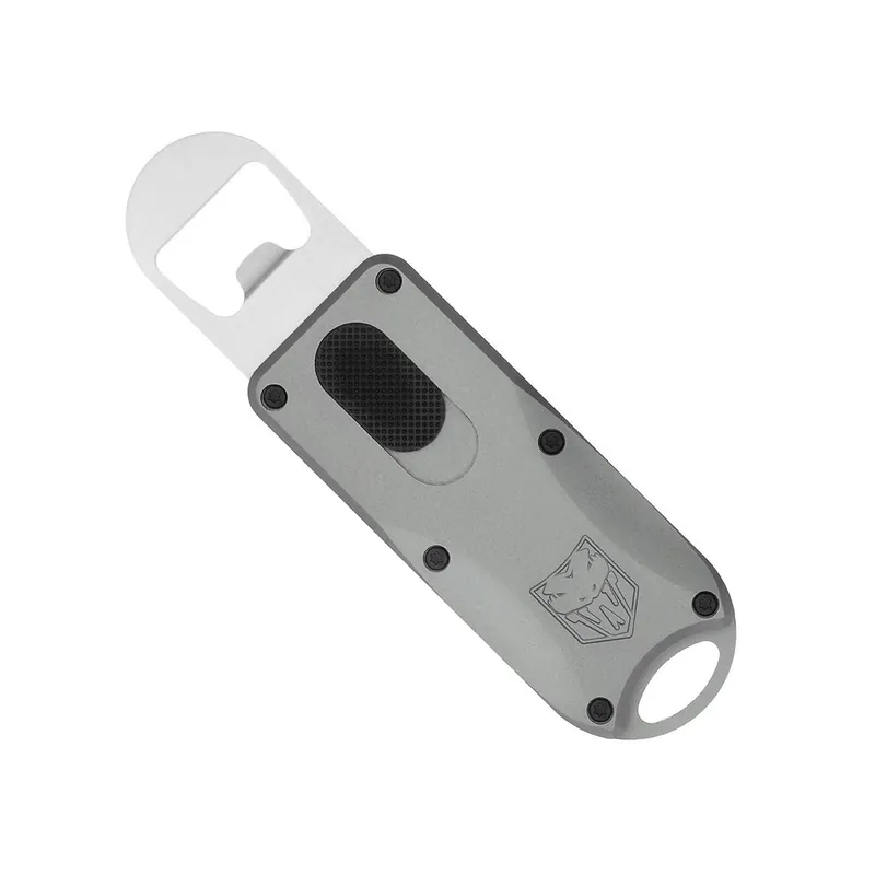 CobraTec Knives OTF Bottle Oener 1.3" Grey