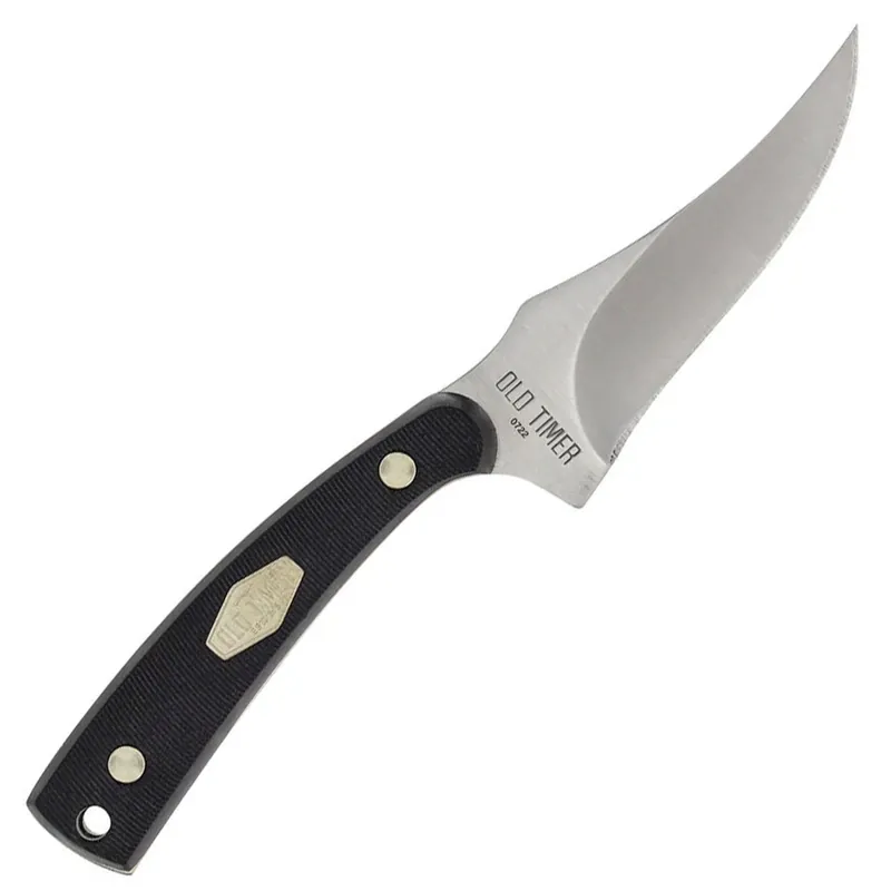 Old Timer Sharpfinger Fixed Sawcut 3.3" Black
