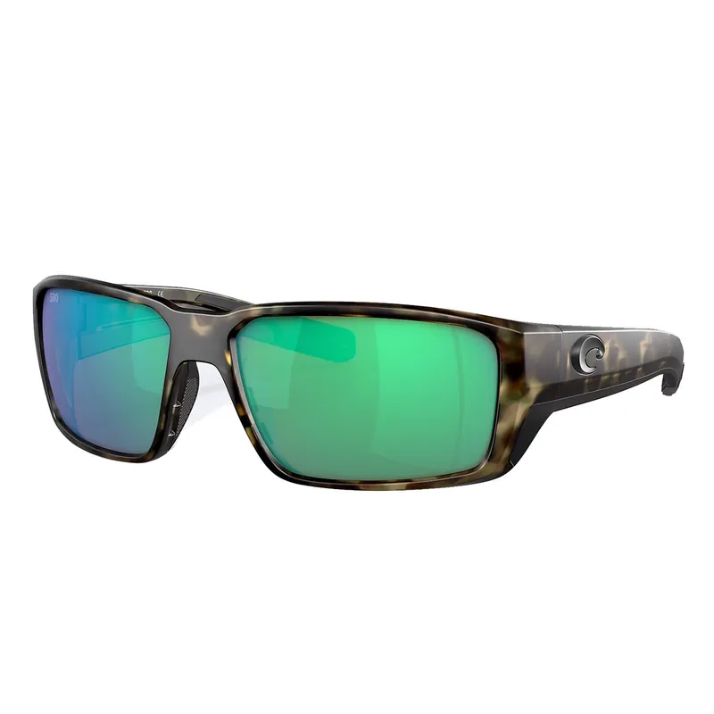Costa Fantail Pro Matte Wetlands/Green Mirror Polarized Glass