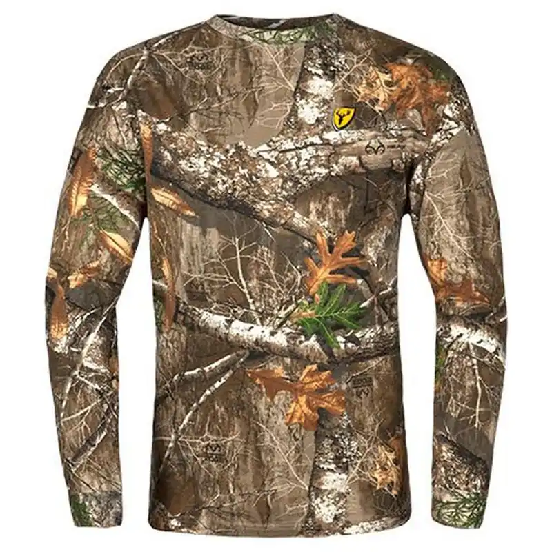 Scent Blocker Shield Series Youth Fused Cotton Long Sleeve Tops