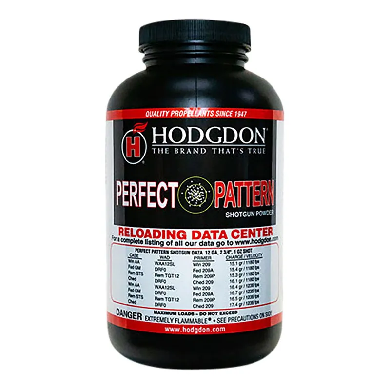 Hodgdon Perfect Pattern Powder Shotgun 12 Gauge 1 LB