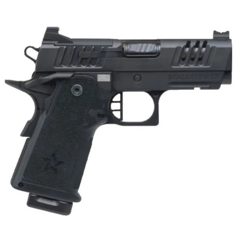 Staccato CS Optics Ready Flat Trigger DLC 3.5" Barrel X-Series 9mm Pistol 2-16Rd 3.5"