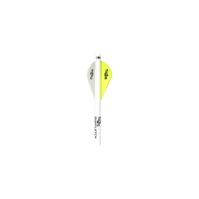 Bohning Blazer QuikFletch Arrow Vanes Neon Yellow Pack of 6