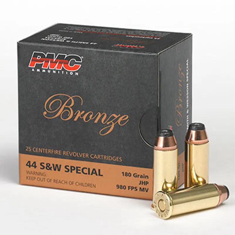 PMC Bronze 44 S&W Special PMC 180 Grain Hollow Point 25 Round