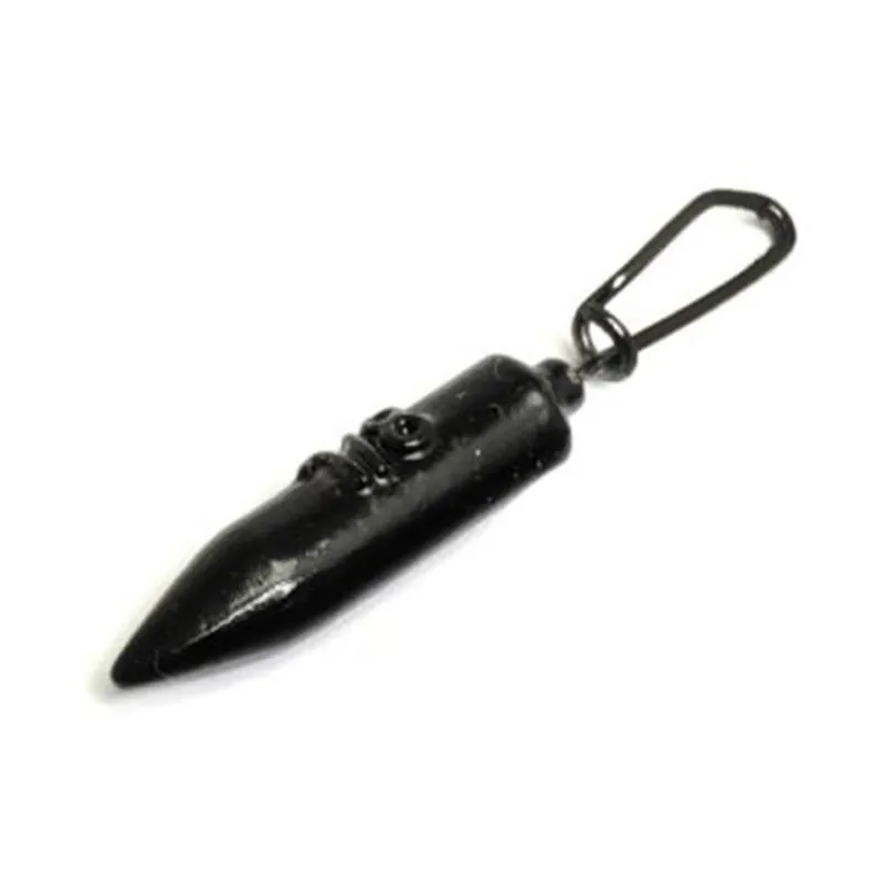 Gamakatsu Gika Rig Weights 1/8oz. Black 4pk