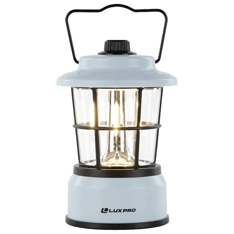 LUXPRO 285 Lumen Retro Led Lantern Blue