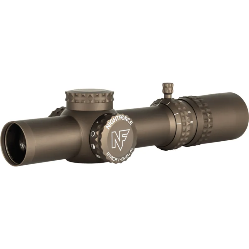 Nightforce ATACR – 1-8x24mm F1 1-8x Magnification 34mm Tube Dark Earth