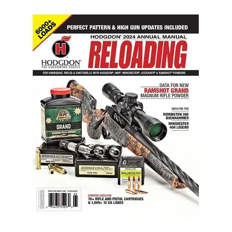 Hodgdon 2024 Annual Reloading Manual