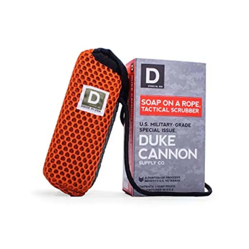 Duke Cannon Supply Co. Tactical Scrubber Soap On a Rope Pouch