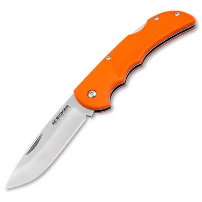 Boker Magnum HL Single Pocket Knife Orange 3.23" Folding Orange