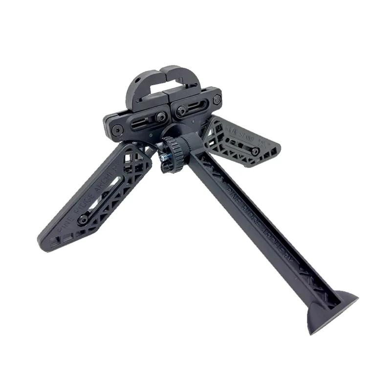 Pine Ridge Archery Kwik Stand Tri-Pod Bow Add-On Support Arm Black Holder