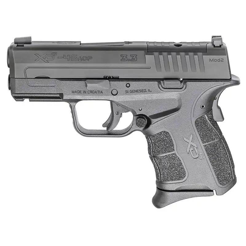 Springfield XD-S Mod.2 OSP .45 ACP 3.3" Barrel Contrast Sights Black 8rd