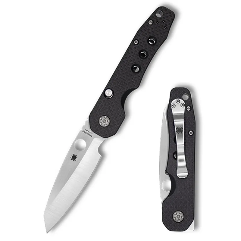 Spyderco Smock Folding 3.39" Black