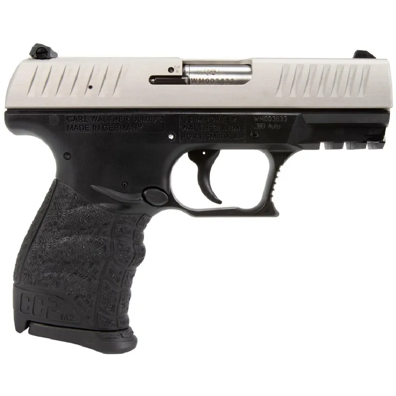 Walther CCP M2 .380ACP Pistol 3.5" 8+1RD Black/Silver