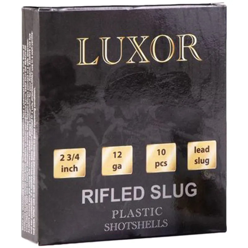 Luxor 12GA 2 3/4" 1oz Rifle Slugs 10 Rounds