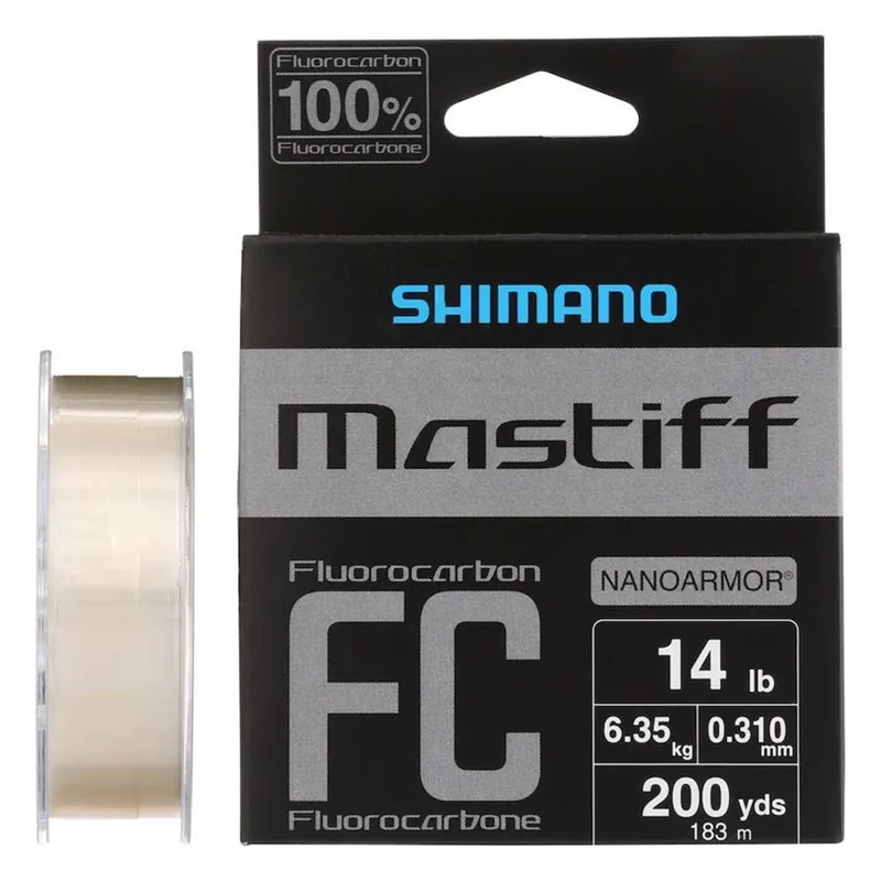 Shimano Mastiff Fc Fluorocarbon Clear Line 16Lb 200Yds