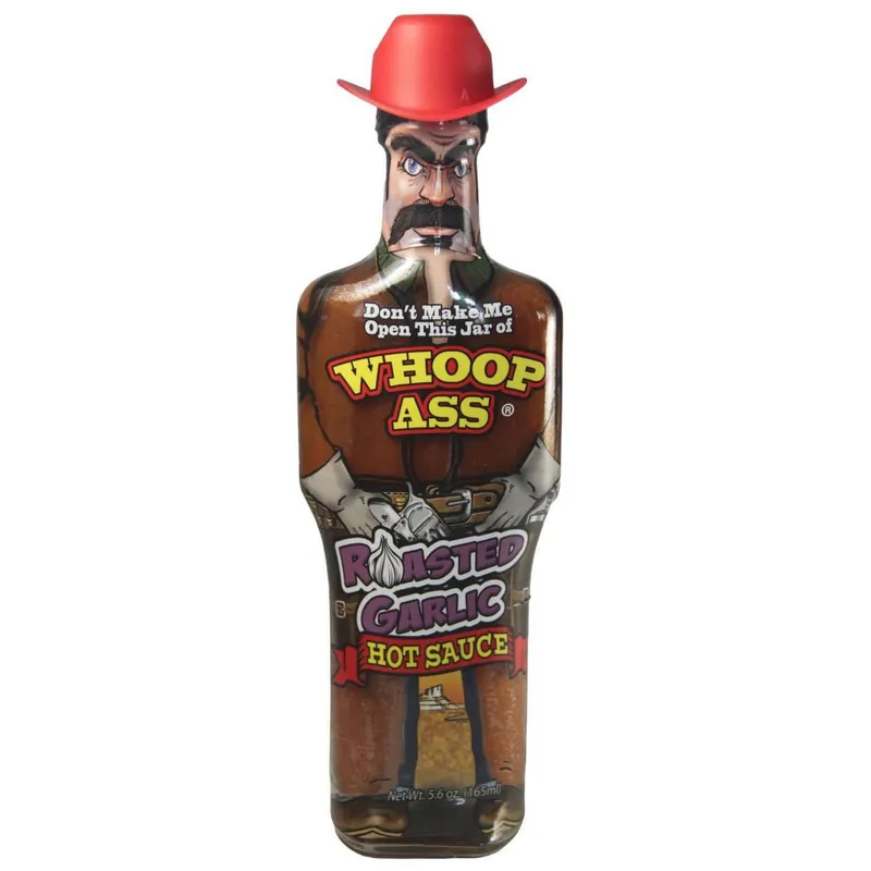 Southwest Ass Kickin‘ Whoop Ass Roasted Garlic Hot Sauce