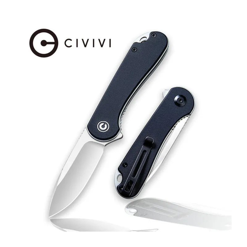 Civivi Elementum Flipper Folding Knige G10 Handle 2.96" Black