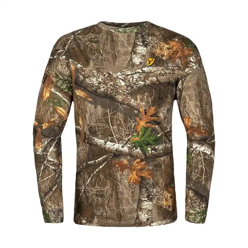 Scent Blocker Shield Series Fused Cotton Long Sleeve Tops
