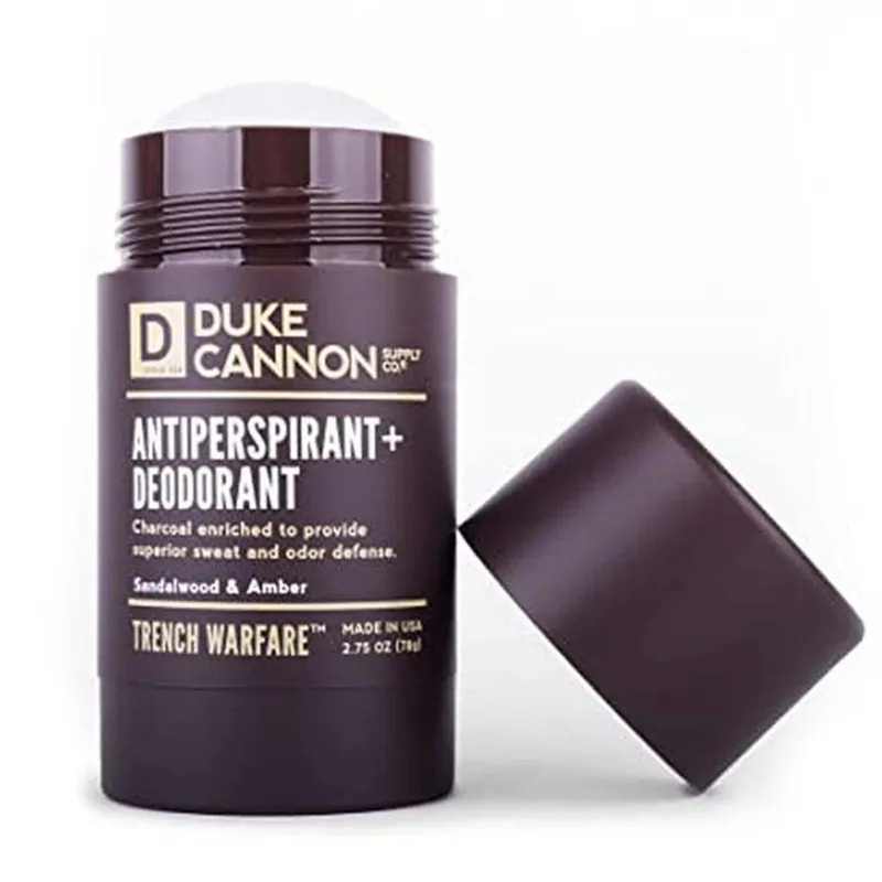 Duke Cannon Supply Co. Trench Warfare Deodorant Sandalwood & Amber 2.75 oz