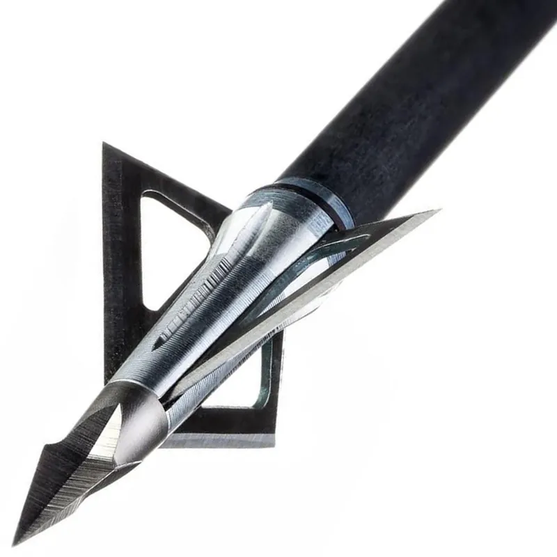 Grim Reaper Broadheads Hades Pro Broadhead 3 Blade Fixed 1 3/16" 100 Gr 3PK