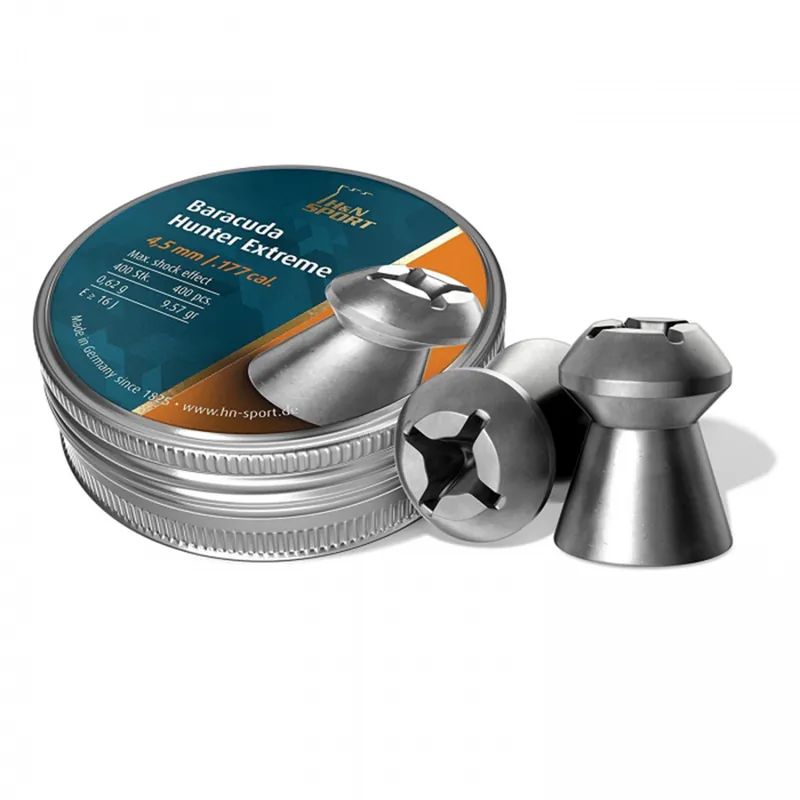 H&N Sport Baracuda Hunter Extreme .25 Cal 28.24 Grain Air Rifle Pellets
