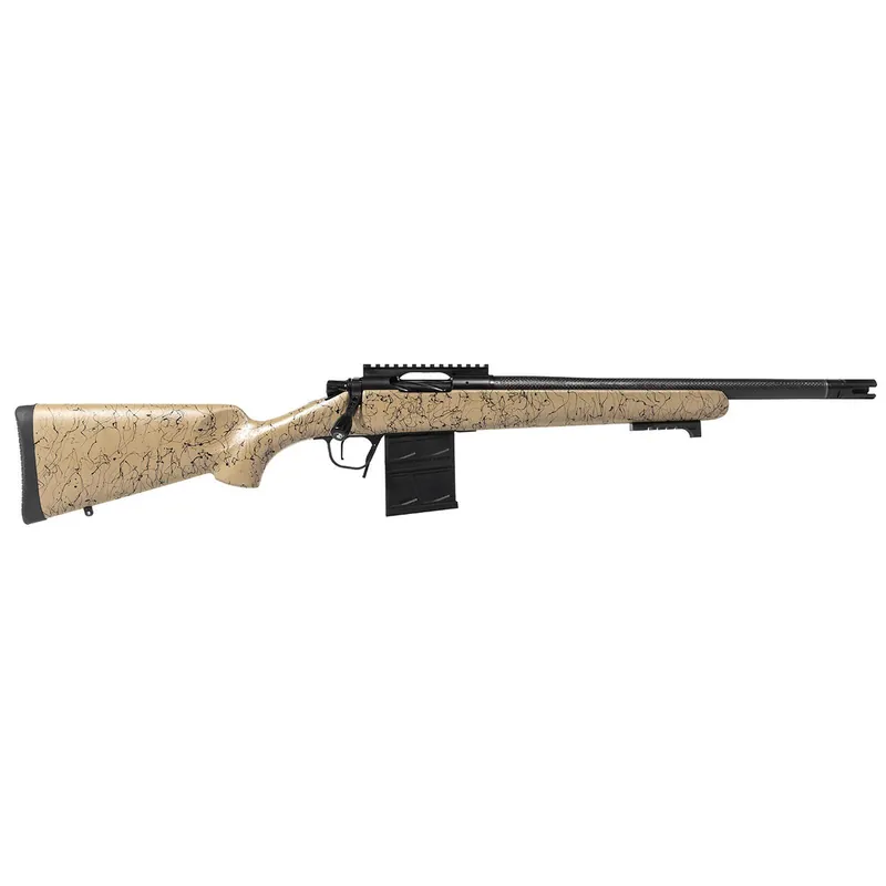 Christensen Arms Ridgeline Scout .223 REM Bolt-Action Rifle with Tan/Black Carbon Fiber Composite Sporter Stock