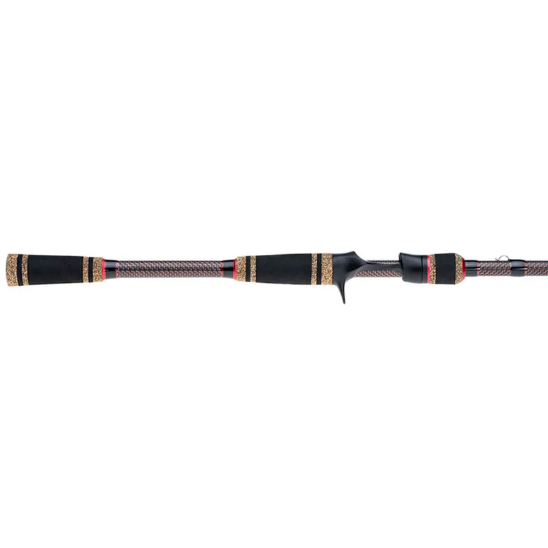 HALO HFX PRO 7‘3" MEDIUM HEAVY CASTING ROD HFHFX73MHC Black 7"3" MH CAST 1/4-1/2