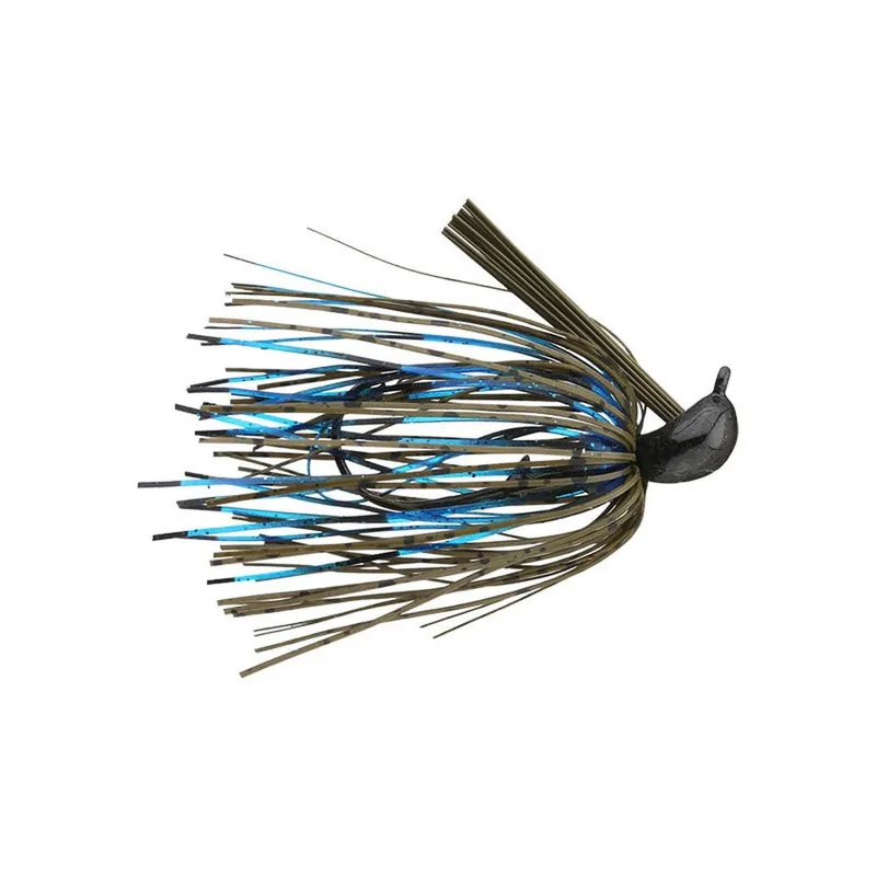 Greenfish Tackle Skipping Jig Hand Tied Baby Bass Green 1/2