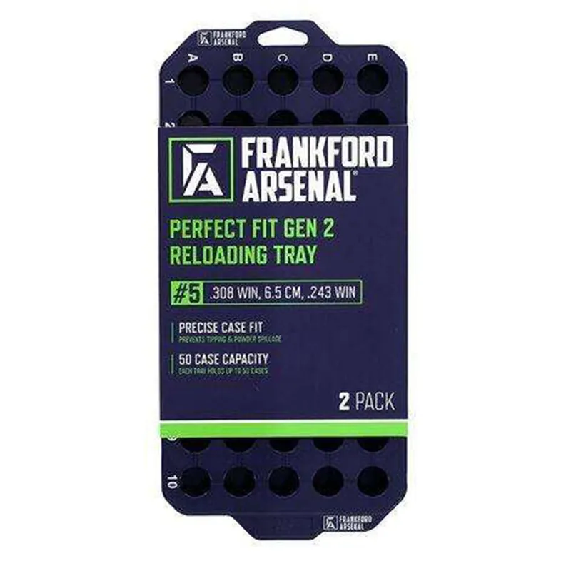 Frankford Perfect Fit Gen2 Reloading Tray 2 2 Pk