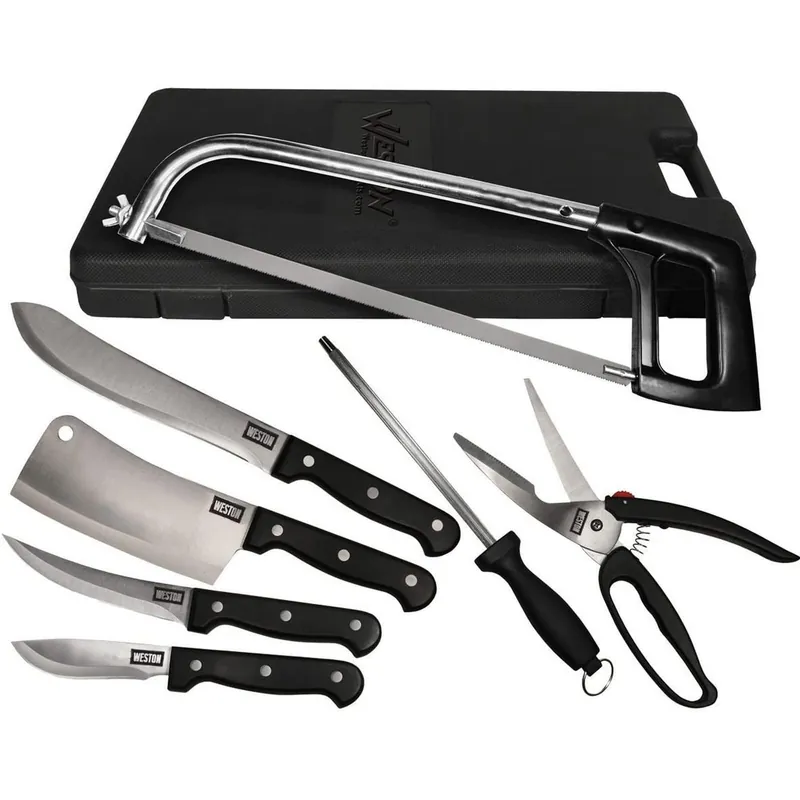 Weston 10-Piece Game Processing Knife Set