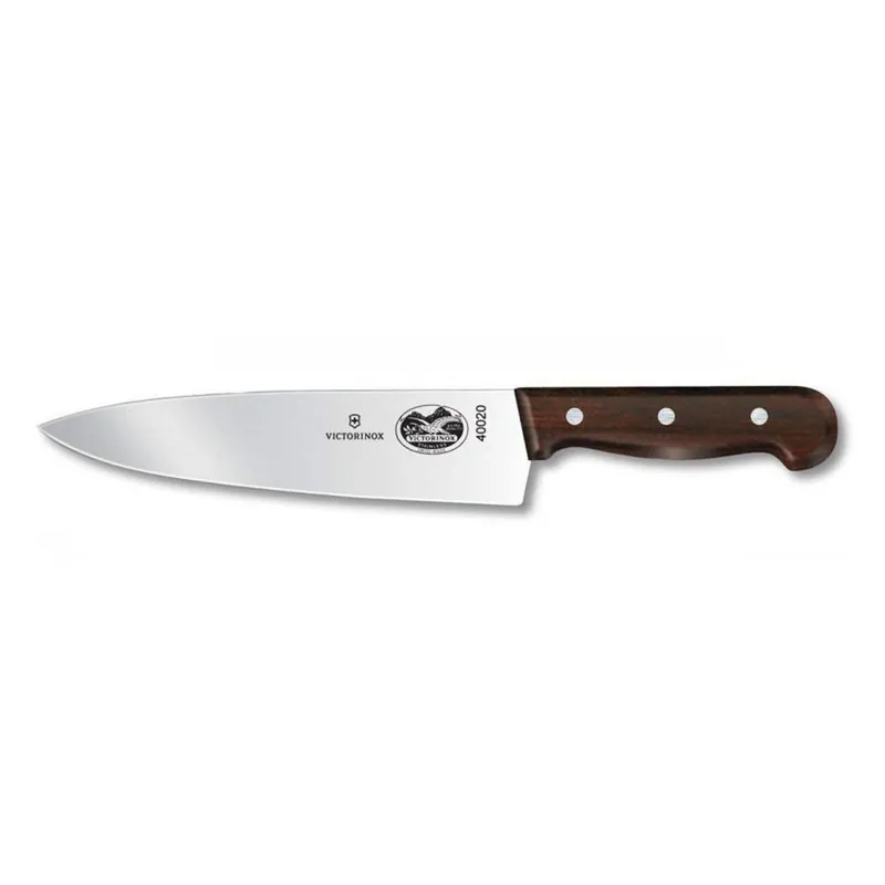 VICTORINOx CUTLERY 8" GRAND MAITRE ROSEWOOD CHEF‘S KNIFE