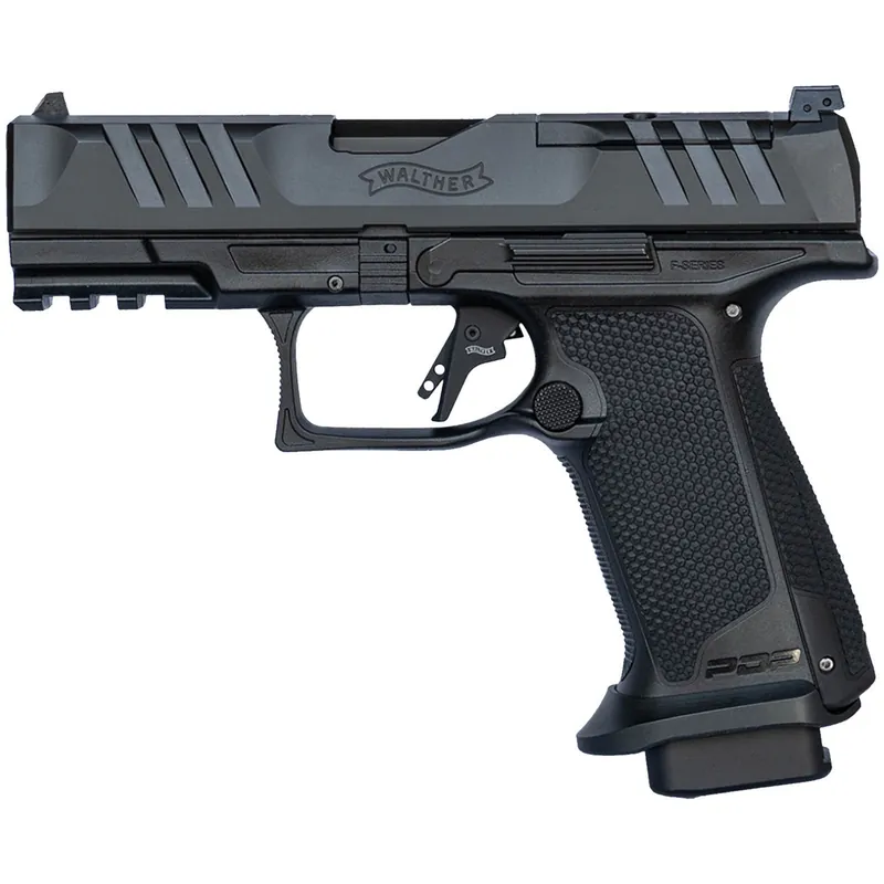 Walther PDP Pro SD F-Series 9MM 4.6" Barrel 18 Rnd Black Frame