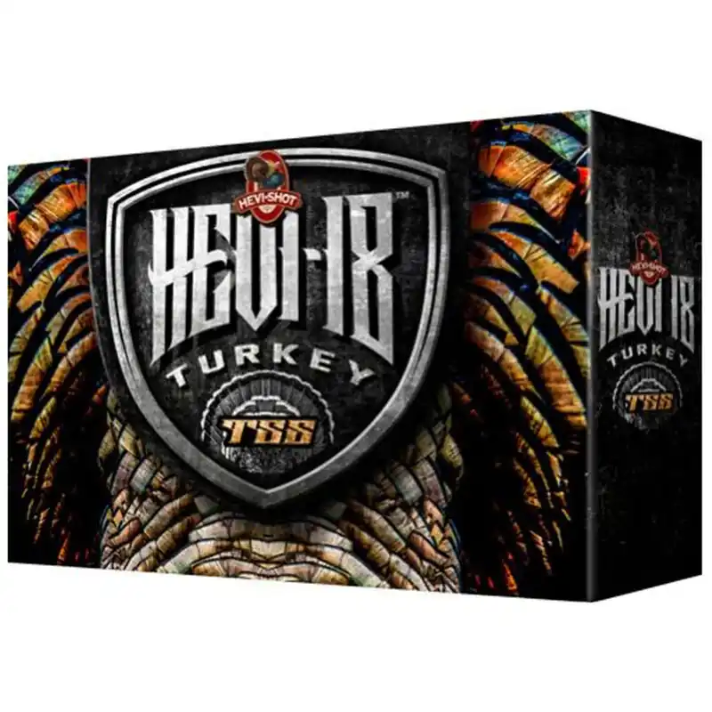 Hevi-Shot Hevi-18 Turkey 12 Gauge Ammo 3" 9 Tungsten 5 Rounds