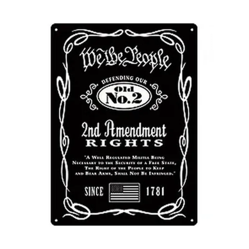 River‘s Edge We The People Whiskey Sign Size 12 x 17 in