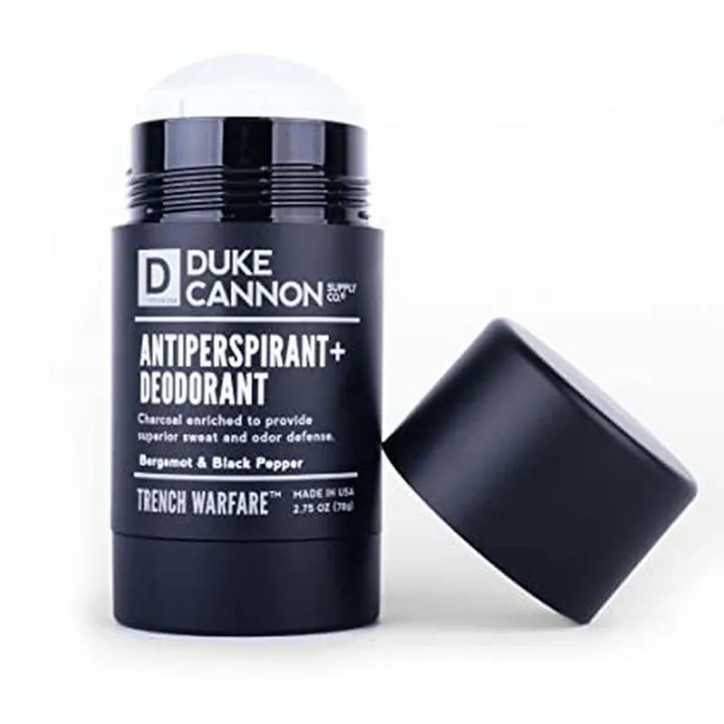 Duke Cannon Supply Co. Trench Warfare Antiperspirant Deodorant for Men 2.75 Oz - Bergamot and Black Pepper