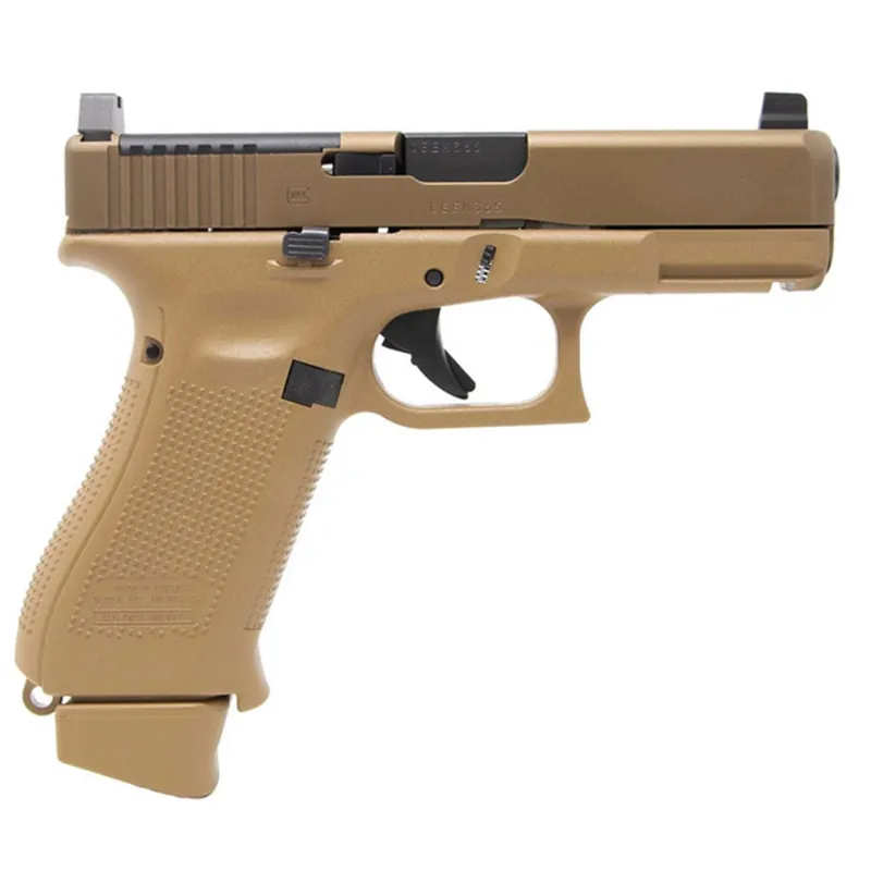 GLOCK 19X MOS 9mm 4.52in Barrel 1x17rd/2x19rd Mags Coyote