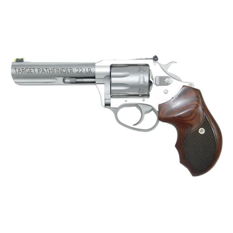 Charter Arms Pathfinder .22Lr, Rose Wood Grips 4.2" 8 Rnd