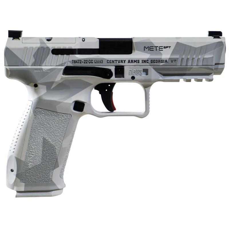 Canik Mete Sft Arctic Splinter Camo 9Mm 4.46" Barrel 20-Rounds