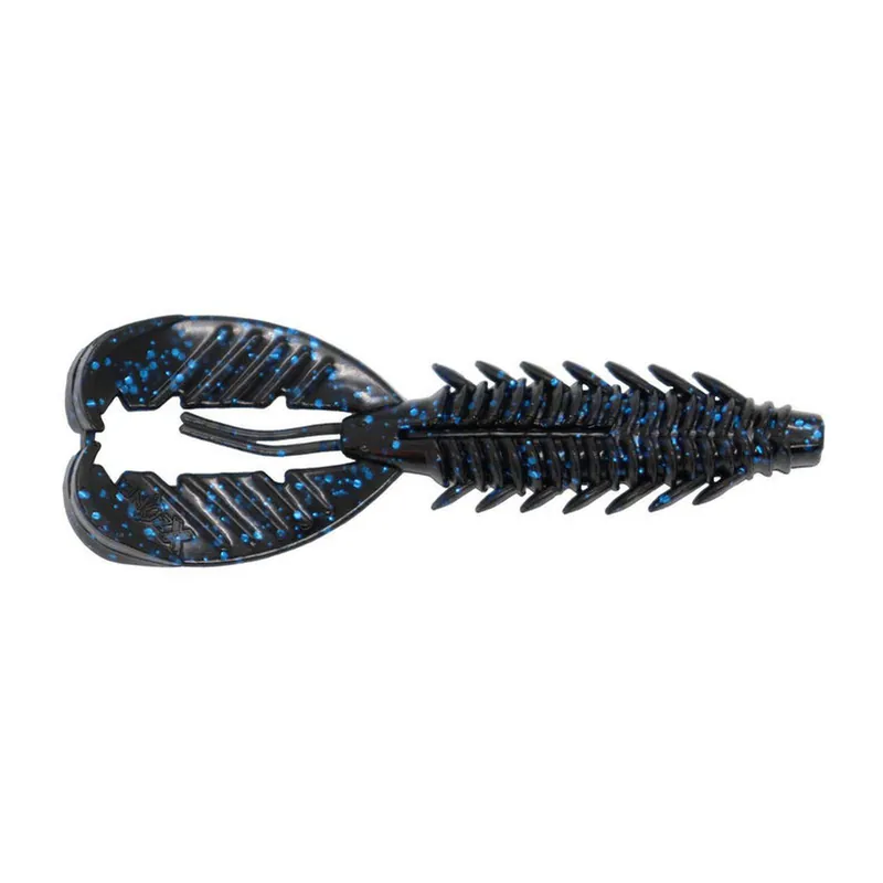 Xzone Adrenaline Craw Jr. 3.5 inch 7 pack Black Blue Flake