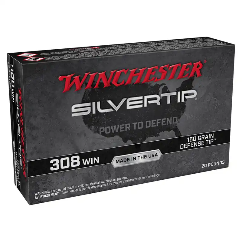 Winchester Silvertip 308 Winchester 150 Grain 20 Rounds