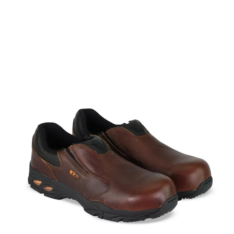 Thorogood DG VGS 300 SDC ST Slip On Oxford Brown Boots 804-4061