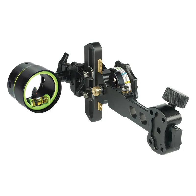 HHA Sports Bow Sight Tetra RYZ Tournament Short Bar Right Hand 2 Pin .010
