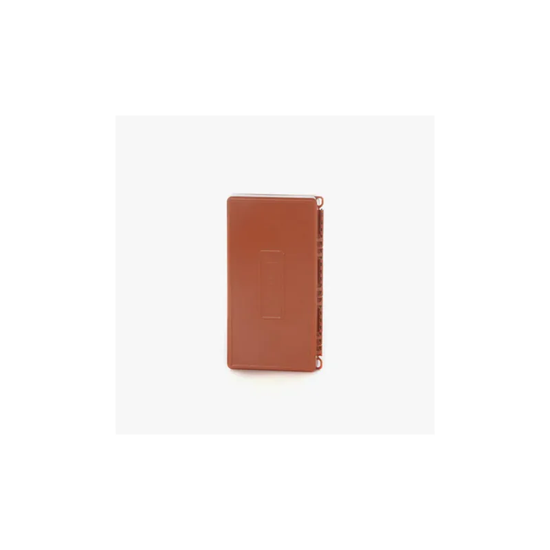 FISHPOND TACKY DOUBLE HAUL FLY BOX- BURNT ORANGE Burnt Orange