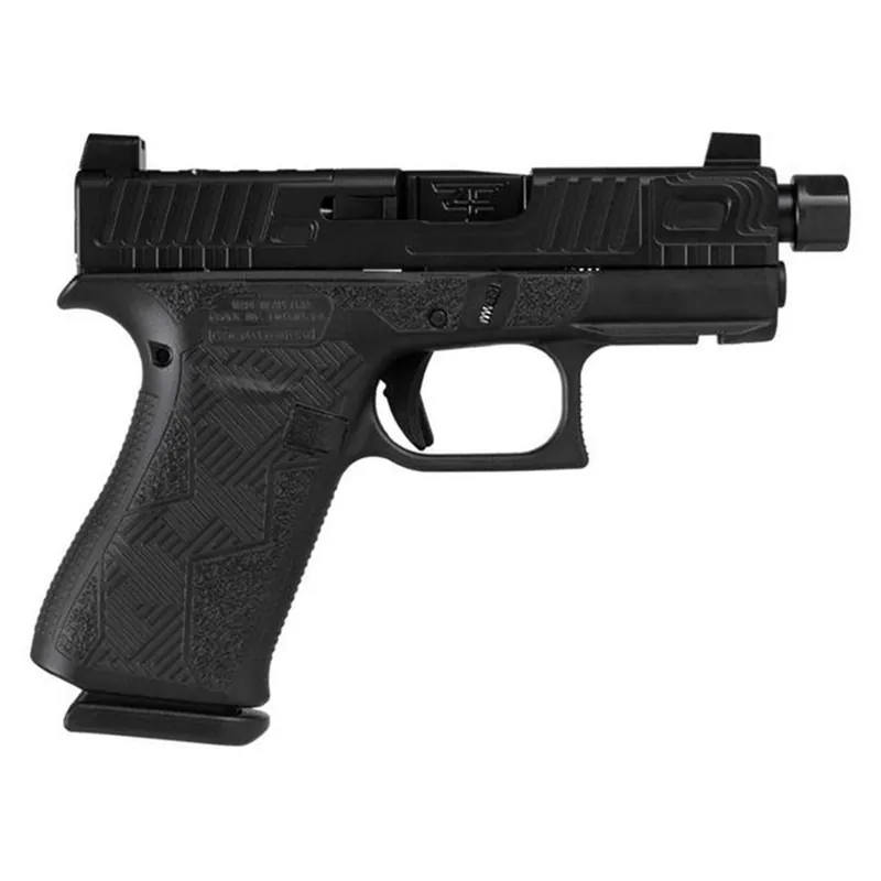 Glock 43X MOS Blackout 9mm 3.9" Threaded Barrel Optic Ready 10 Round