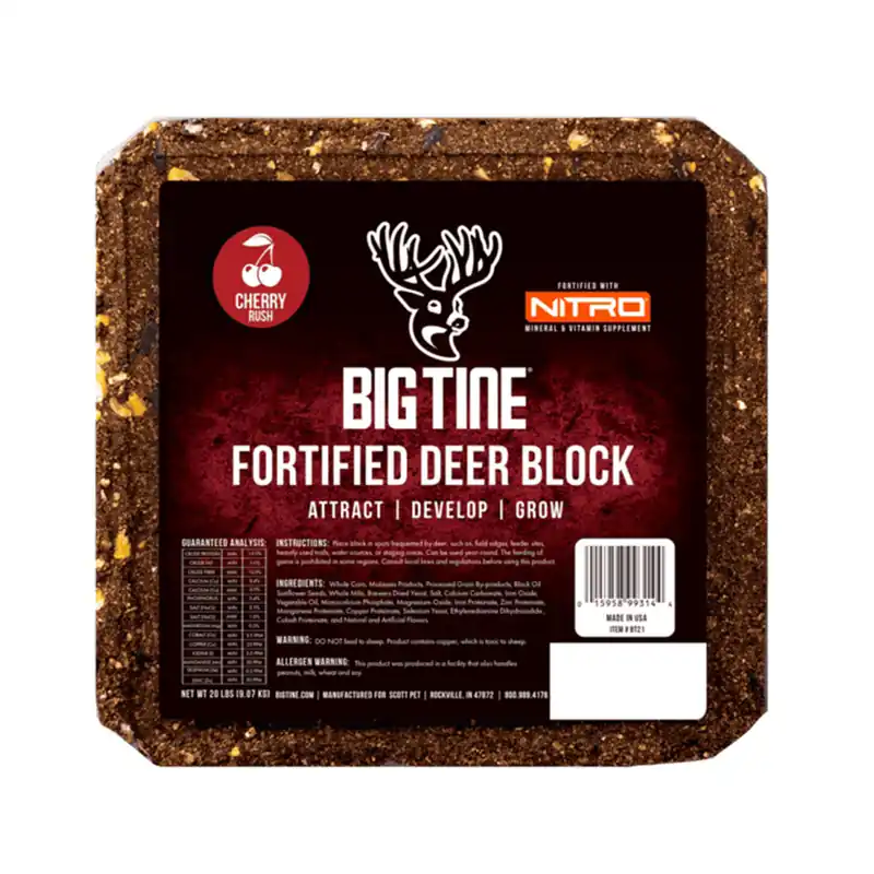 Big Tine Fortified Deer Block Cherry