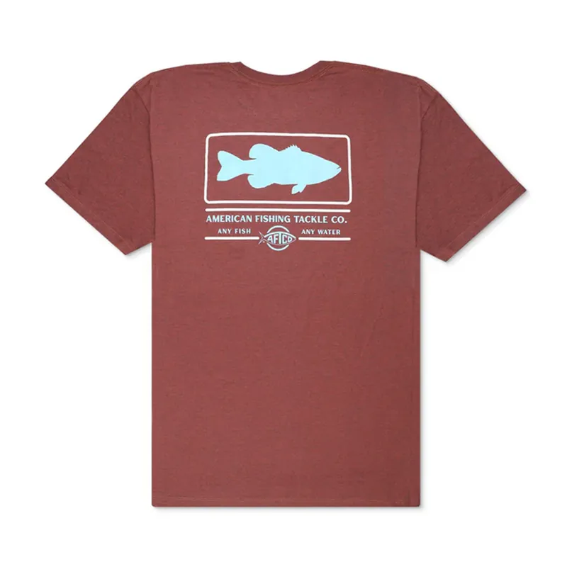 Aftco Frontier SS T-Shirt Brick Heather 2X